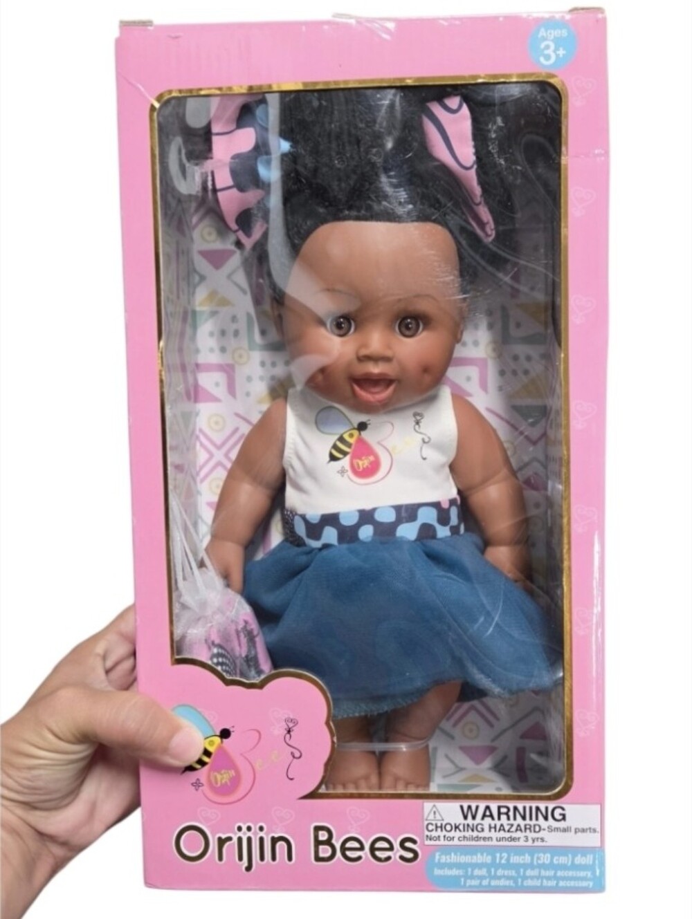 2021 Orijin Bees Positively Puffy 12" Baby Bee